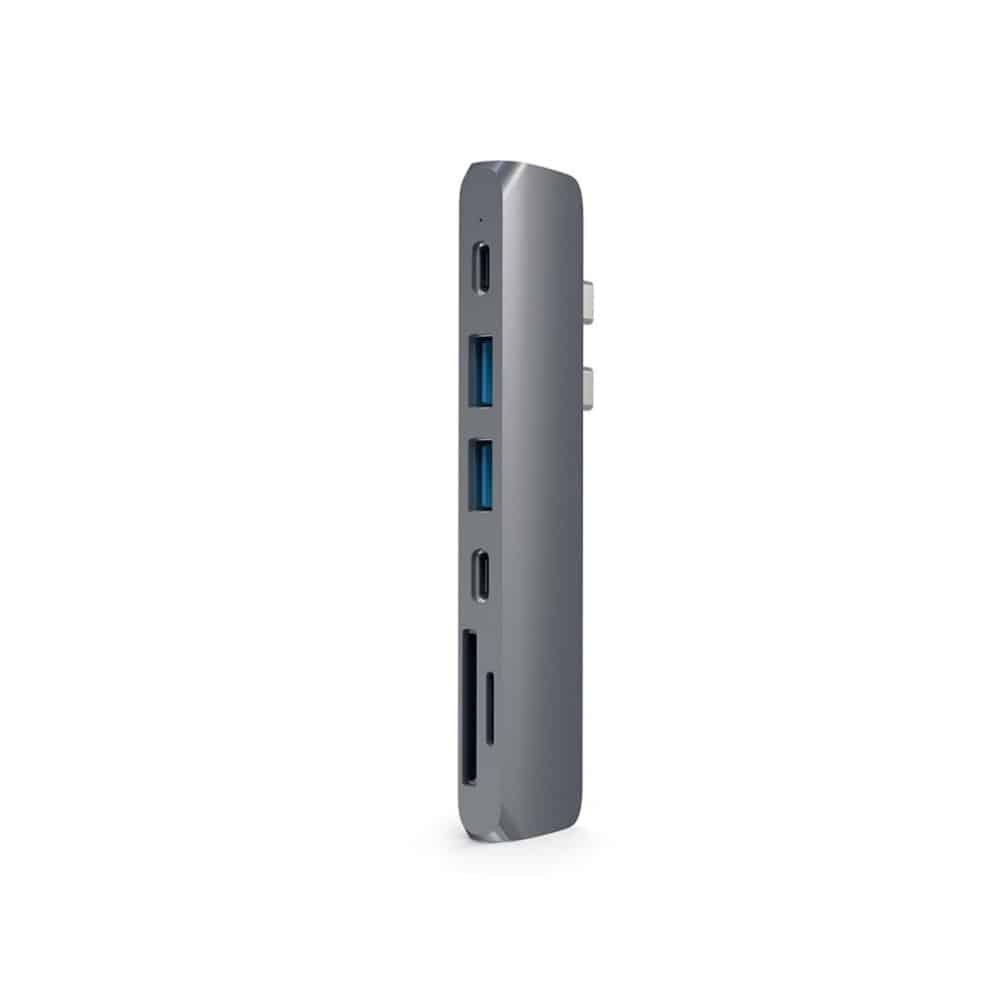 Adapteris Satechi USB-C 7 Multiport – Space Gray