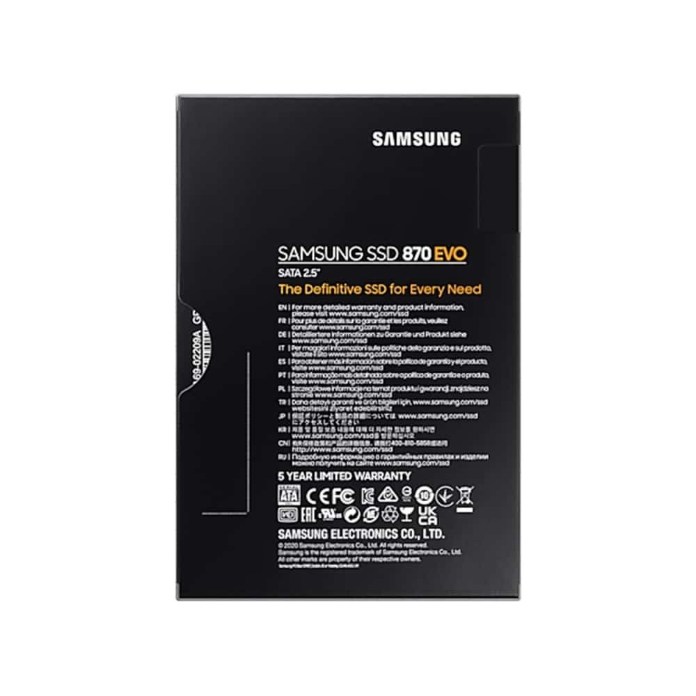 SSD diskas SAMSUNG 870 EVO