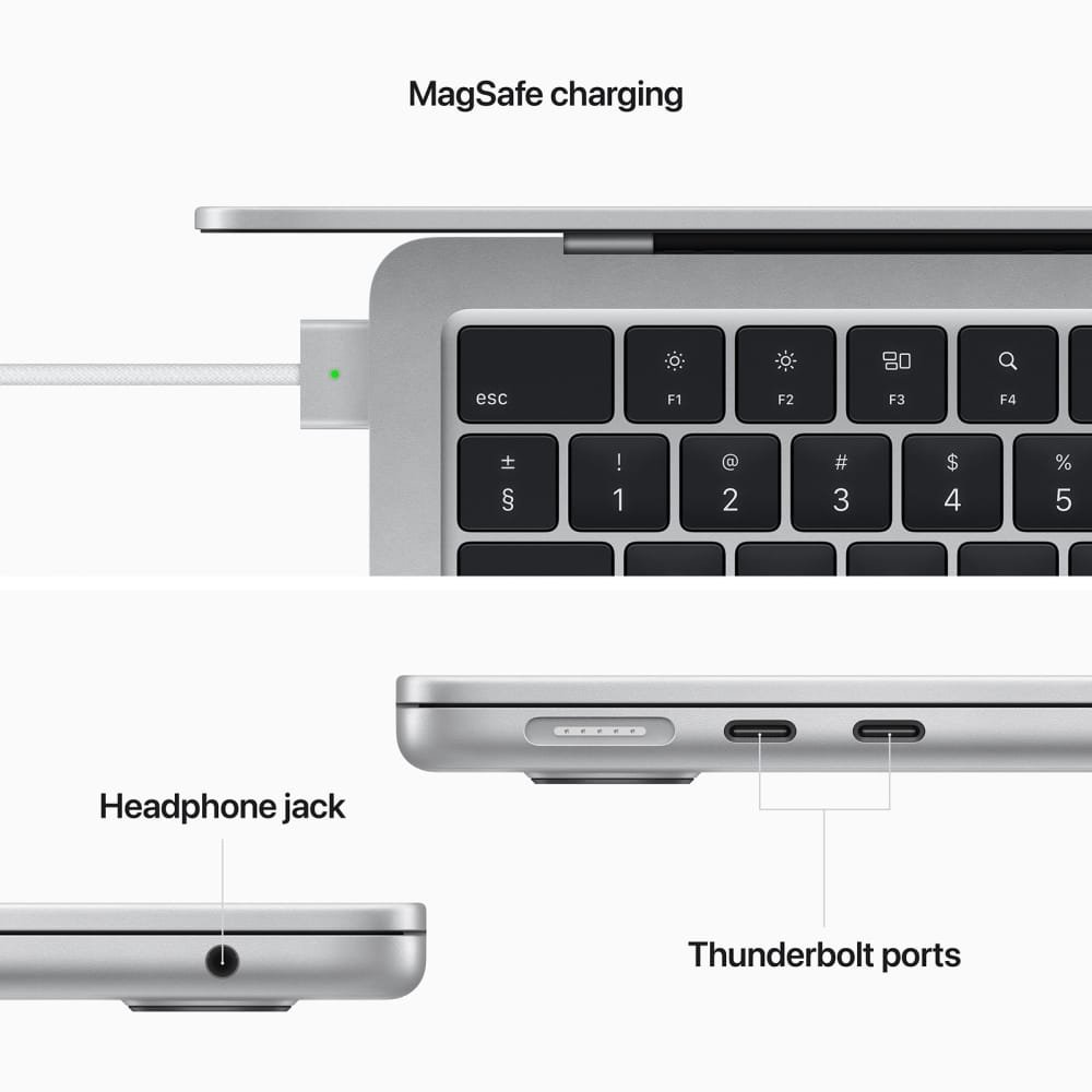 Apple MacBook Air 13.6 M2 Silver 2022