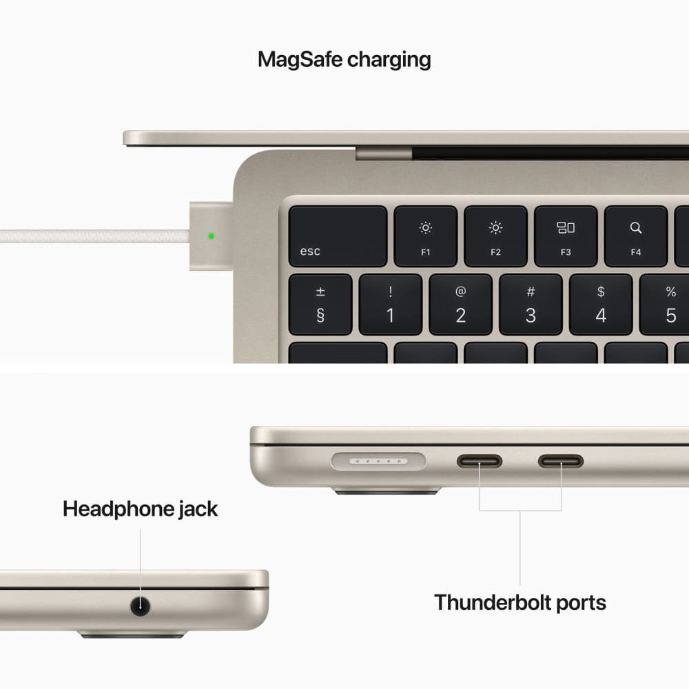 Apple MacBook Air 13.6 M2 Starlight 2022