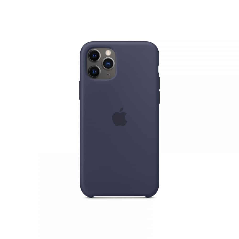 iPhone 11 Pro Max Silikoninis Dėklas – Midnight Blue